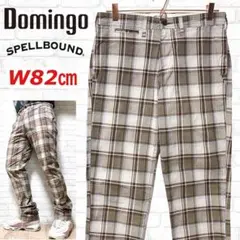 SPELLBOUND スペルバウンド チェック柄 ストレッチフレアパンツのサムネイル
