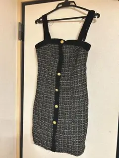 ノースリーブタイトフィットミニワンピース