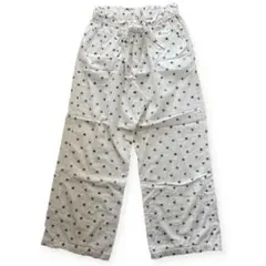 ジェラピケ ズボン 星柄 ルームウェア