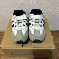 familiar スニーカー ホワイト/ネイビー/レッド18のサムネイル