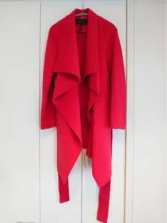 BCBGMAXAZRIA赤コート膝丈⭐︎のサムネイル