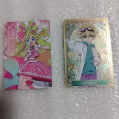 プリキュアキラキラカードグミ〜バトンタッチ〜カード２枚セット