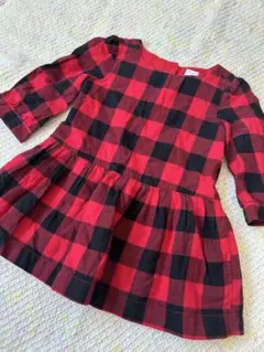 baby GAP チェック柄ワンピース 18-24ヶ月
