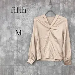 fifth フィフス ベージュ 半袖 ブラウス Mのサムネイル