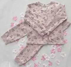 BREEZE クマ柄 長袖パジャマ 130cm