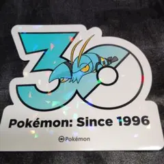 ポケモン 韓国 限定 30周年 ポップアップ ステッカー イダイトウ
