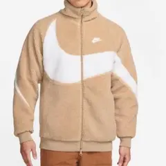 【新品】　Lサイズ　NIKE スウッシュ リバーシブル ボアジャケット ヘンプ