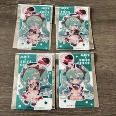 初音ミク チロルチョコ クリアカード 4種セット