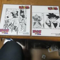 悟空 ドラゴンボール ジャンプフェア 色紙 アニメイト