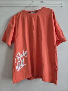 BABYDOLL オレンジ系 Tシャツ 男女兼用
