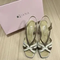 ダイアナ D.IANA WELL FIT ウェッジサンダル