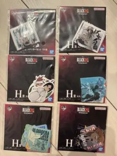 一番くじ　BLEACH 20th ブリーチ　　　H賞　6種コンプセット