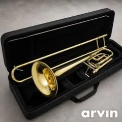 【極美品】Playtech テナーバストロンボーン 吹奏楽　管楽器　金管のサムネイル