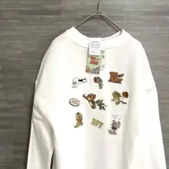 トム&ジェリー「大人が着たいトムとジェリー。刺繍ワッペンが主役の上質スウェット」