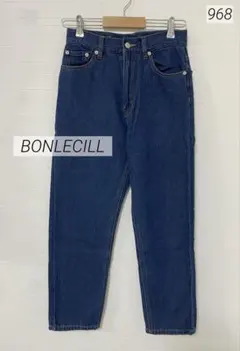 ゆ*か様 968 美品 BONLECILL テーパードデニムパンツ