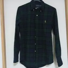 Polo Ralph Lauren チェック柄ネルシャツ XS
