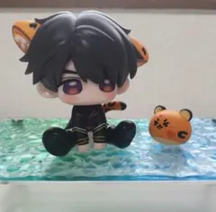 恋と深空 マヒル Caleb ミニフィギュア 2点 グッズ キズあり