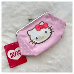 1976年製HelloKittyハローキティ昭和コインケースがま口旧ロゴサンリオ