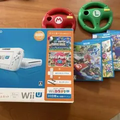 NINTENDO Wii U 32GBプレミアムセット ホワイト+ 4ソフト付