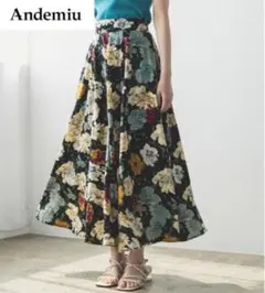 andemiu アソートフレアスカート 花柄のサムネイル