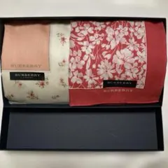 BURBERRY バーバリー ハンカチ 2枚セット
