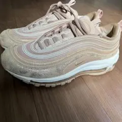 NIKE スニーカー　エアマックス97 キラキラベージュ　25cm