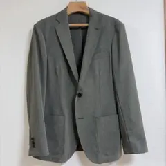 COMME CA ISM グリーン テーラードジャケット M