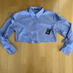 EMODA 條紋蝴蝶結襯衫