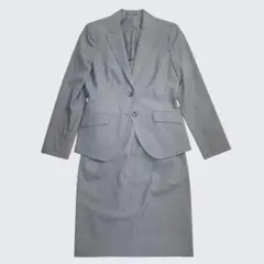 COMME CA ISM レディーススーツ 上下セット グレー M 通勤 面接