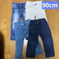 h&m エイチアンドエム 90cm ズボン まとめ売り 男の子 ブルー ネイビー