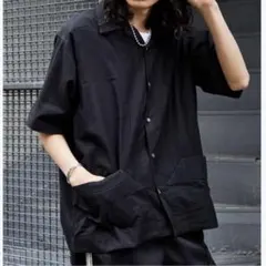 新品　フリークスストア リラックスフィット キューバシャツ ショートスリーブ　M