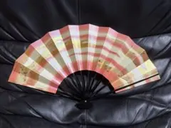 扇子　29cm 金砂子工雲　夕雲　パール　舞扇子　舞踊　大衆演劇　着物　和装