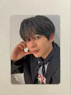 なにわ男子アシンメトリーBlack Nightmare 長尾謙杜特典トレカ