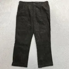eddie bauer エディバウアー　チノパン　コーデュロイパンツ L タック