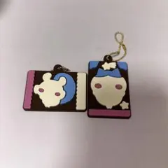 ちいかわ ハチワレ/モモンガ キーホルダー 2個セット