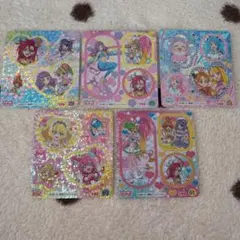 ホログラム　プリキュアシールセット 5枚　丸美屋