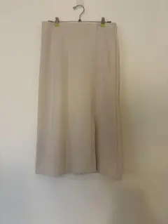 UNIQLO ストレッチダブルフェイススリットナロースカート