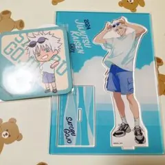 呪術廻戦 カフェ 2025 五条悟 セット もちどる 五条悟＆夏油傑セット 呪術廻戦カフェ 限定グッズ 公式】