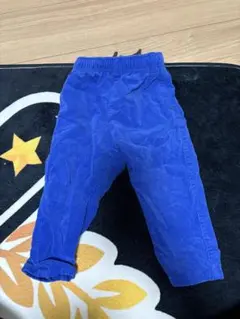 コーデュロイパンツ 青色 95cm