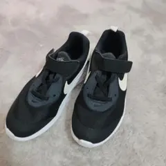 Nike ブラック スニーカー ベルクロ