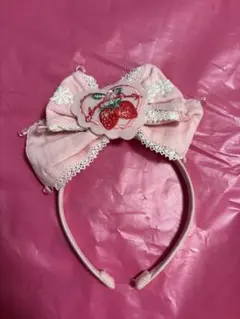 Bunny Ribbon Parfaiteriaカチューシャ シロ 白 - メルカリ