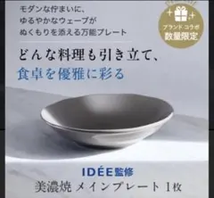 アテニア ノベルティ IDEE 美濃焼 メインプレート サイドプレート セットのサムネイル