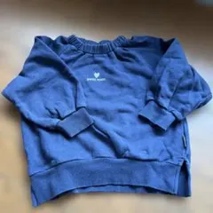 petit main ネイビー トレーナー 110