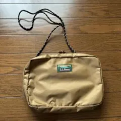 L.L.Bean ミニショルダーバッグ ベージュ 美品