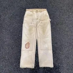 Carhartt ダブルニー ダックペインターパンツ ベージュ USA製 - メルカリ