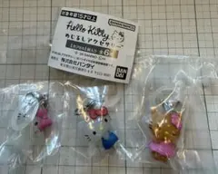 ［未開封］ハローキティ　めじるしアクセサリー　3個セット