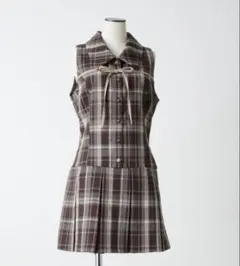 OLIVE des OLIVE YUI企画ノースリーブシャツミニワンピース