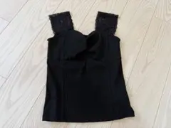 ゆ*〜様 MAJESTIC LEGON キャミソール ブラック Mサイズのサムネイル