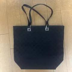 GUCCI GGキャンバス トートバッグ ブラックのサムネイル