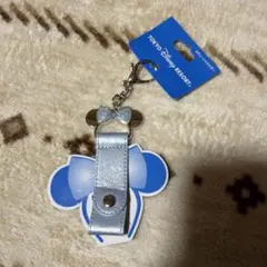 ディズニー カチューシャホルダー キーホルダー ブルーエバーアフター